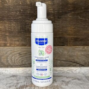 Mustela Shampooing Mousse Foam Shampoo For Newborn Cradle Cap 5.07 Oz No Cap $17